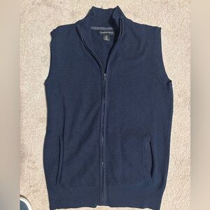 Harrison Bates Navy Blue Vest
